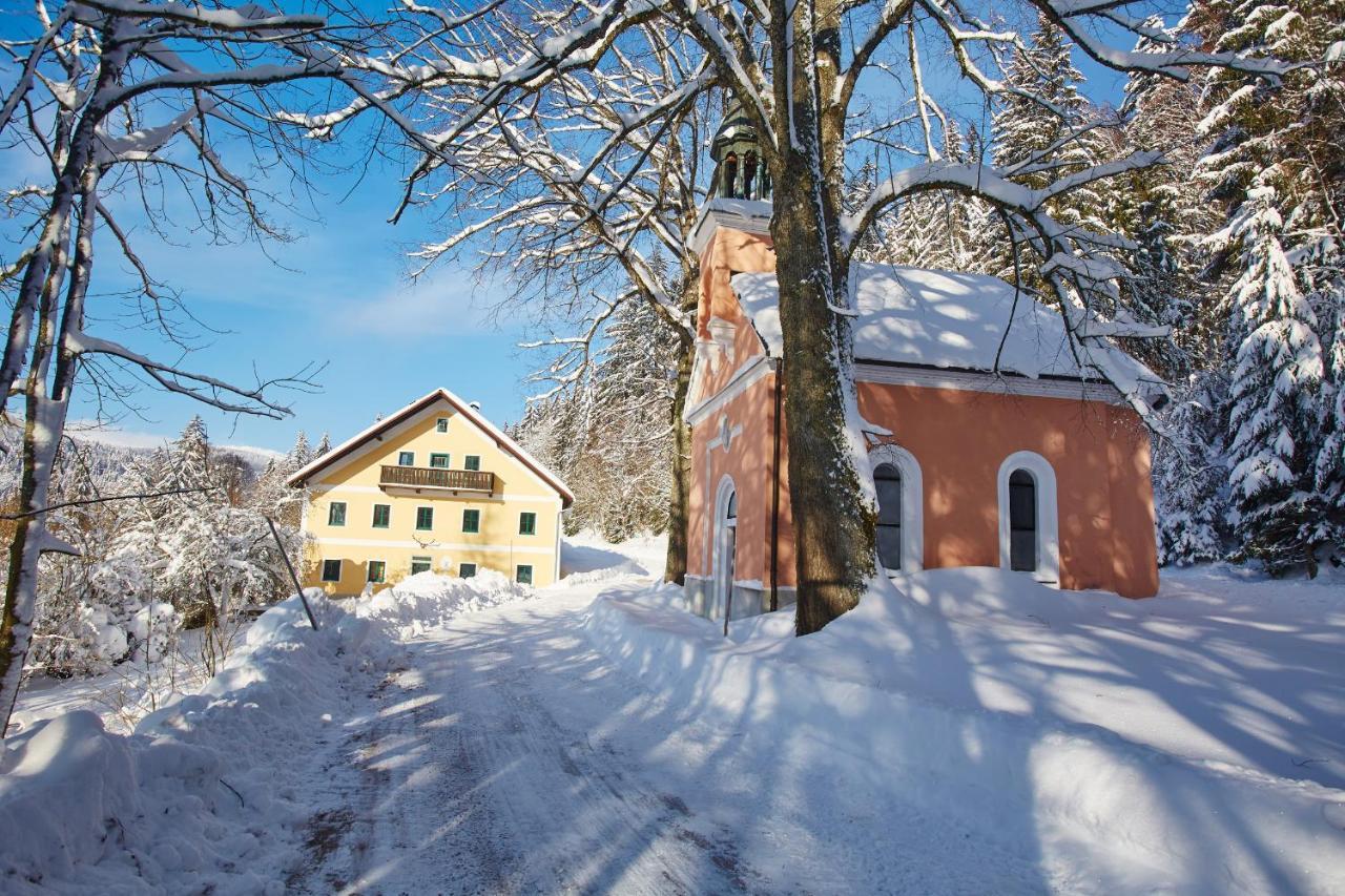 Forsthaus Apartment Holzschlag Buitenkant foto